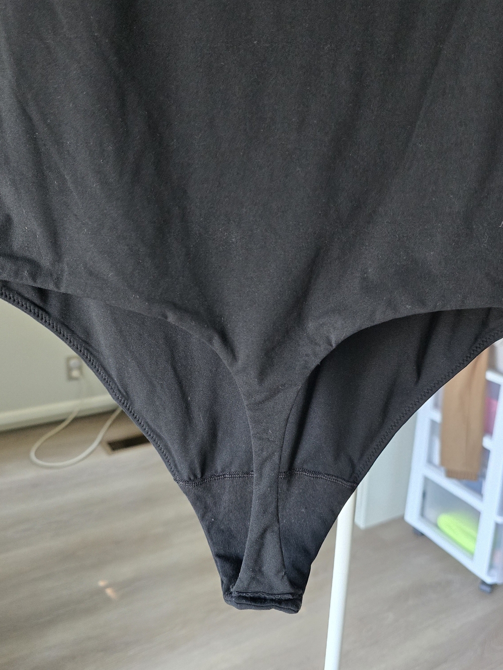 Auden Black Short-Sleeve Crewneck Bodysuit Tee - Picture 5 of 5